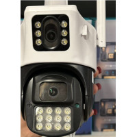 Çift Kameralı O-Kam Pro Uygulamalı 6mp PTX ip Wifi Güvenlik Kamerası